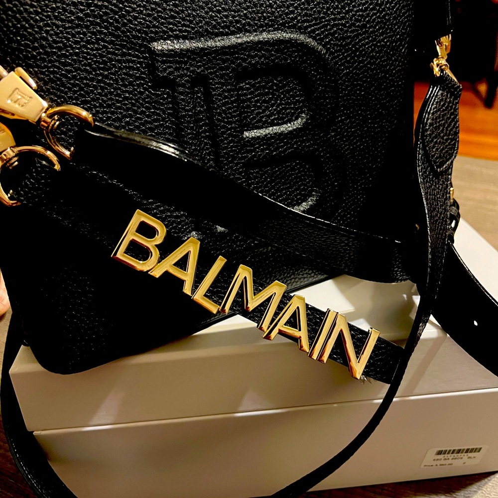 Balmain crossbody  unisex bag